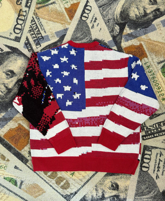 Supreme Digital Flag Sweater