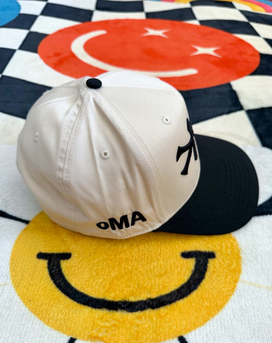OMA Design Studios Abstract Logo Cap