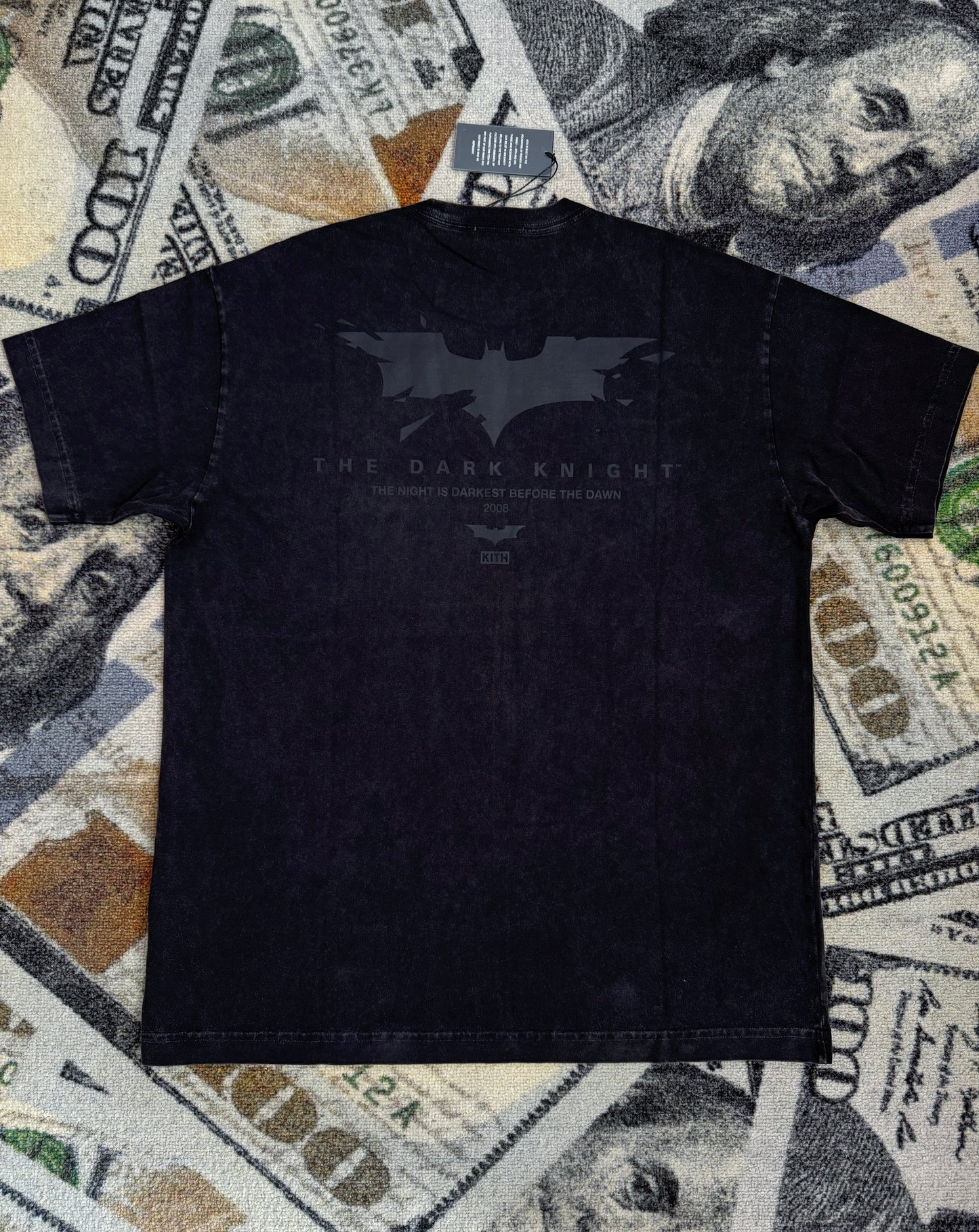 Kith x Batman Dark Knight Teaser Vintage Tee