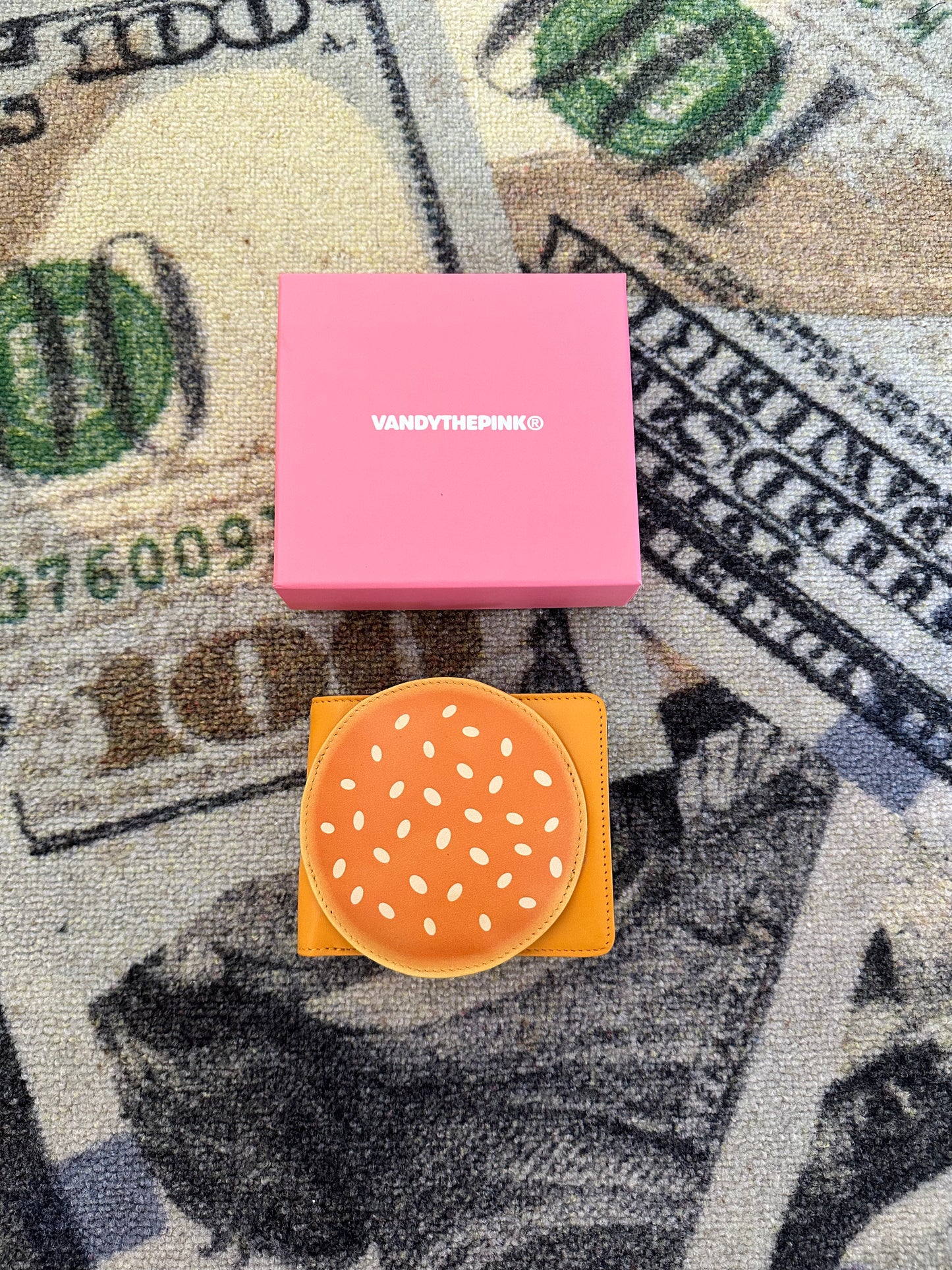 Vandythepink Burger Wallet