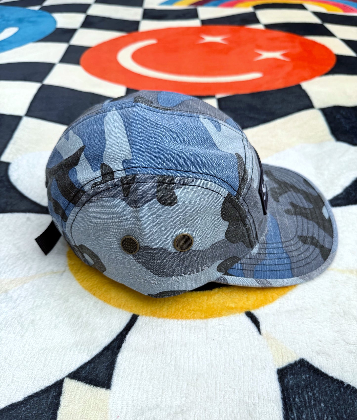 Supreme Military Camp Cap – Blue Camo