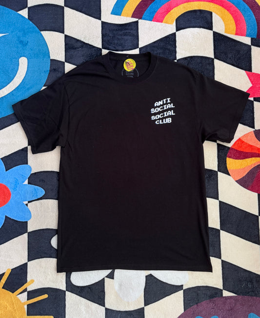 Anti Social Social Club x Pac-Man Pixel Tee – Black