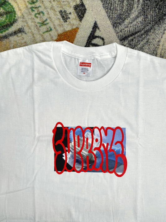 Supreme Payment Tee – White
