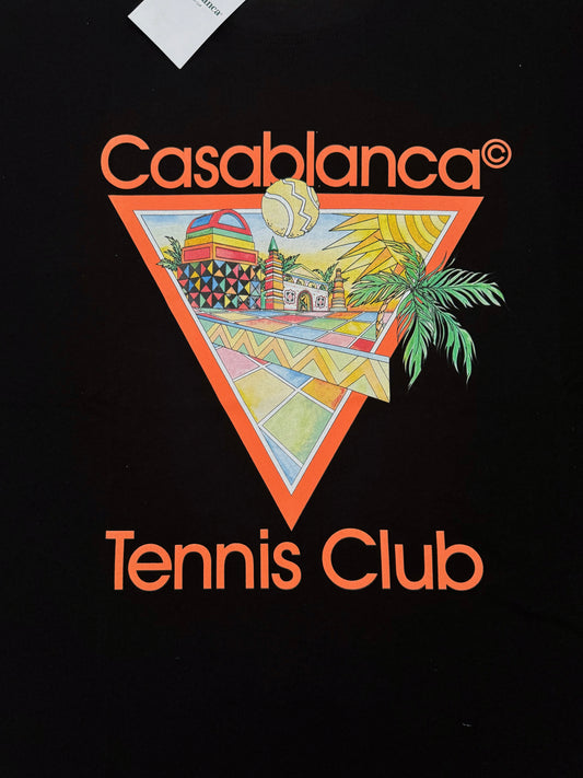 Casablanca Afro Cubism Tennis Club T-Shirt