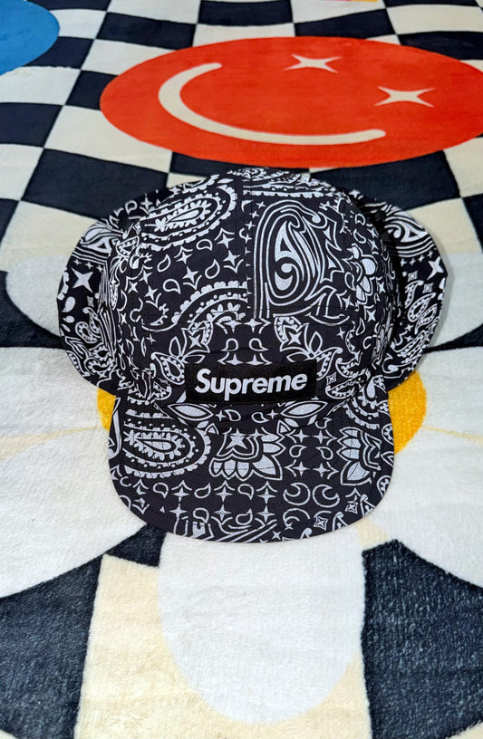 SUPREME REFLECTIVE BANDANA SUNSHIELD CAMP CAP