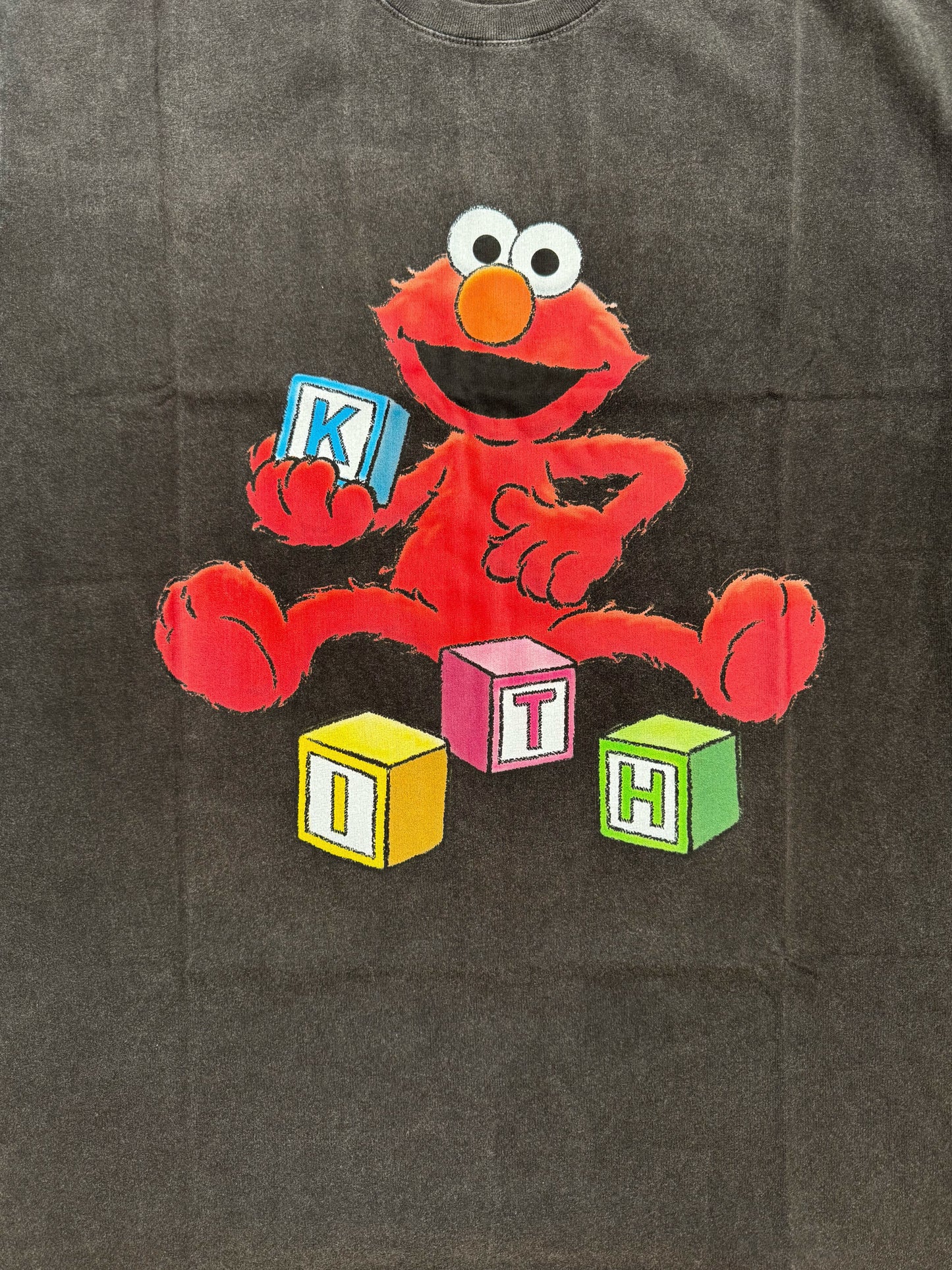 Kith x Sesame Street Alphabet Vintage Tee