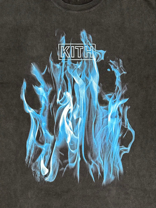 Kith Flame Graphic Tee – Black