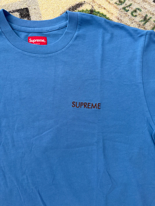 Supreme Small Logo T-Shirt – Blue