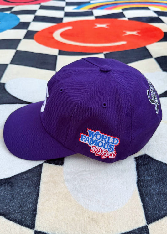 SUPREME WORLD FAMOUS S LOGO 6-PANEL