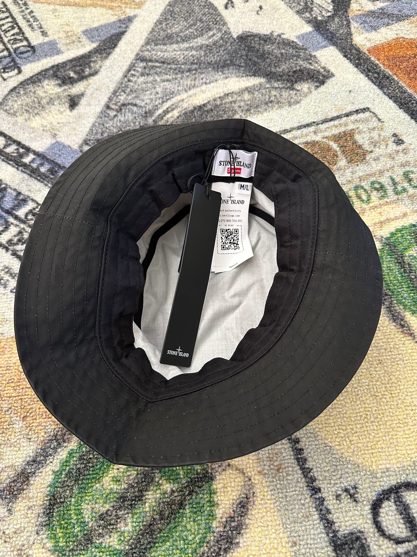 Supreme x Stone Island Stripe Crusher