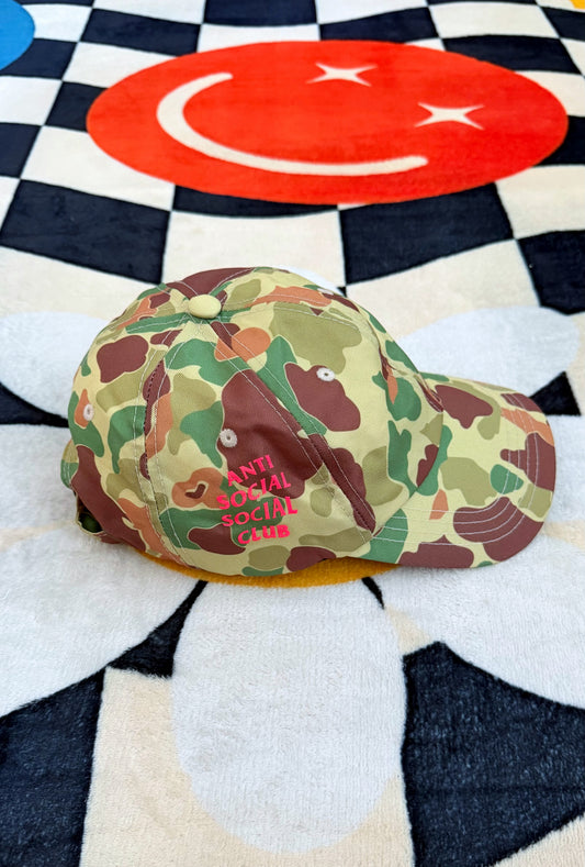 Anti Social Social Club Duck Camo Dad Hat