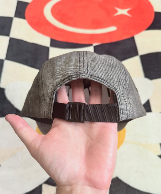 Supreme Denim Camp Cap – Washed Black