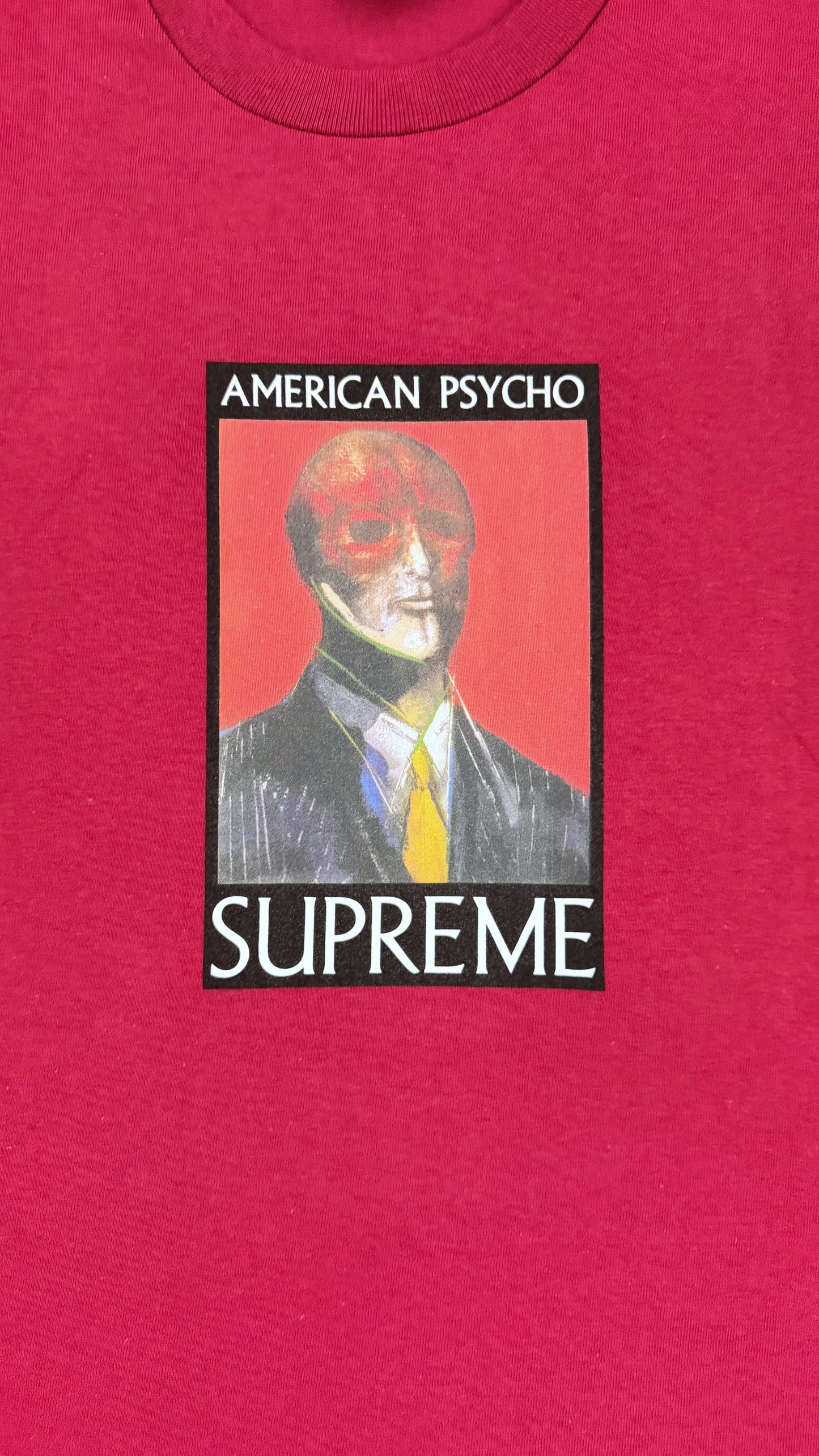 Supreme American Psycho Tee Red