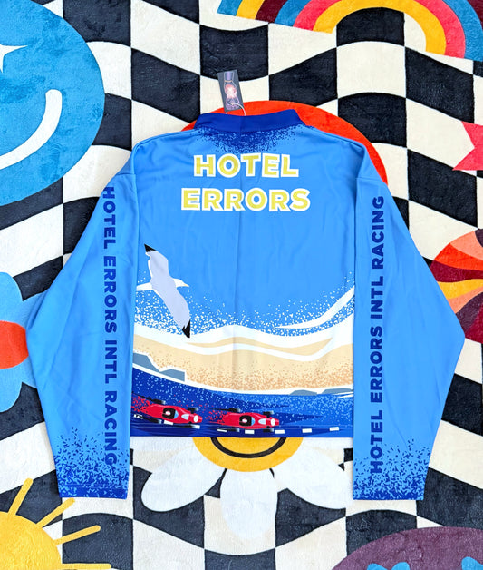 House of Errors Technical Racing Track Jacket – Blue