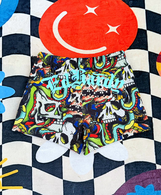 Ed Hardy Skull Mesh Shorts