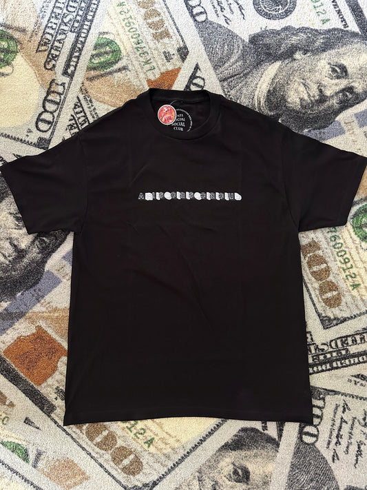 Anti Social Social Club Sign Me Up Tee – Black