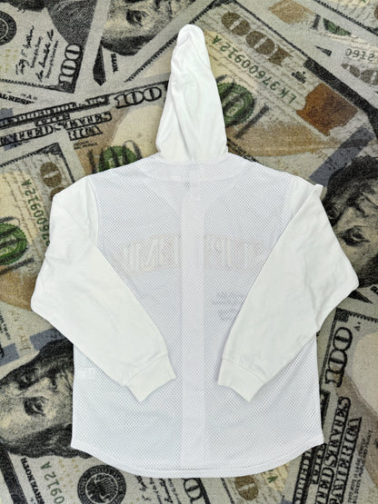 Supreme Mesh Hooded LS Baseball