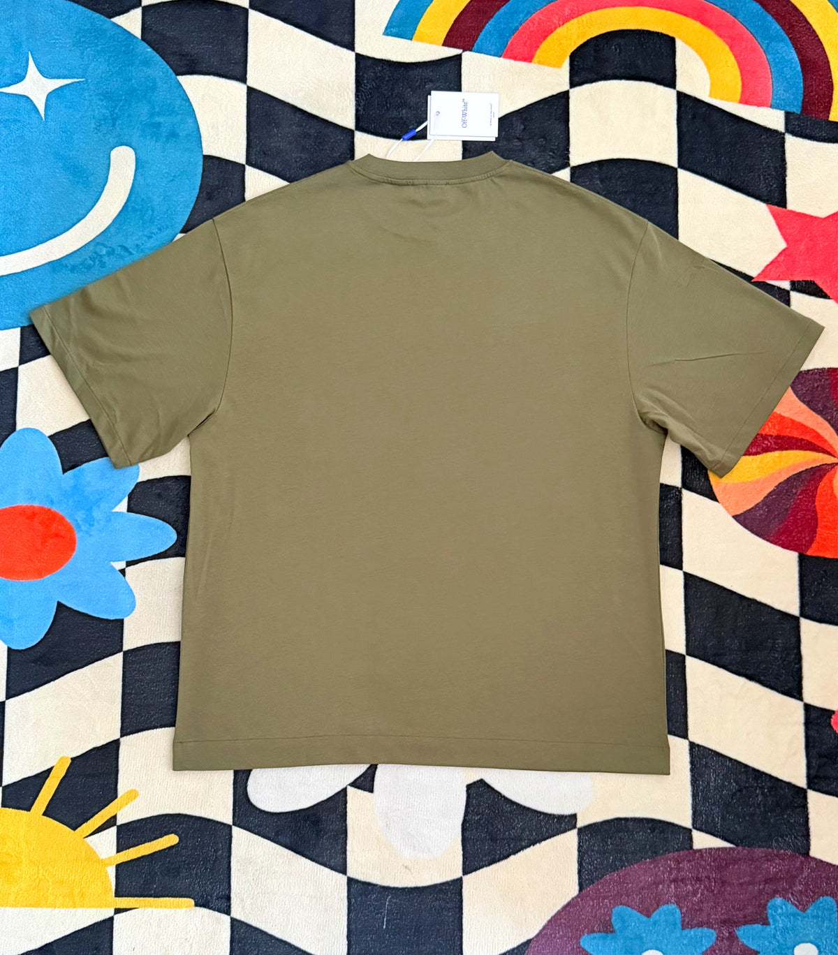 Off-White Logo-Print Cotton T-Shirt