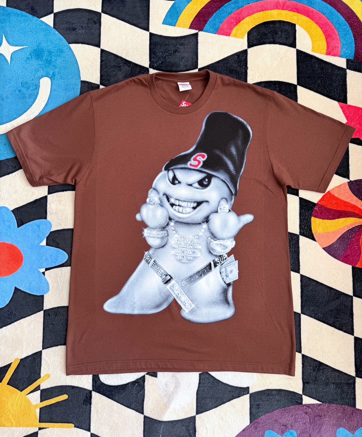 Supreme Snowman Tee – Brown