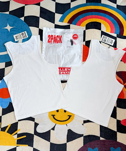 Vale Chain Tank Top Pack x 2