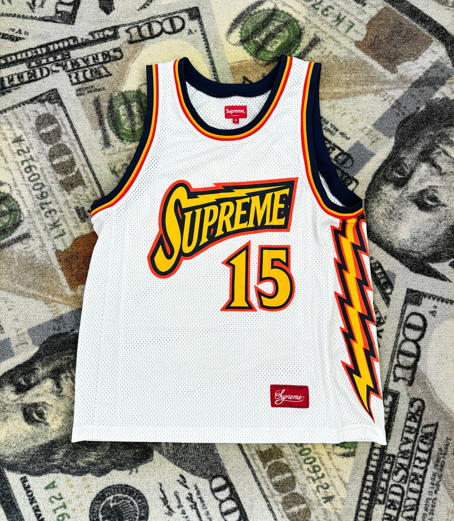 Supreme Bolt Basketball Jersey