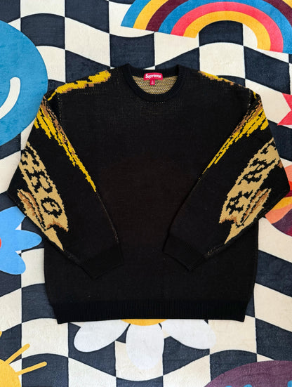 Antihero eagle sweater black