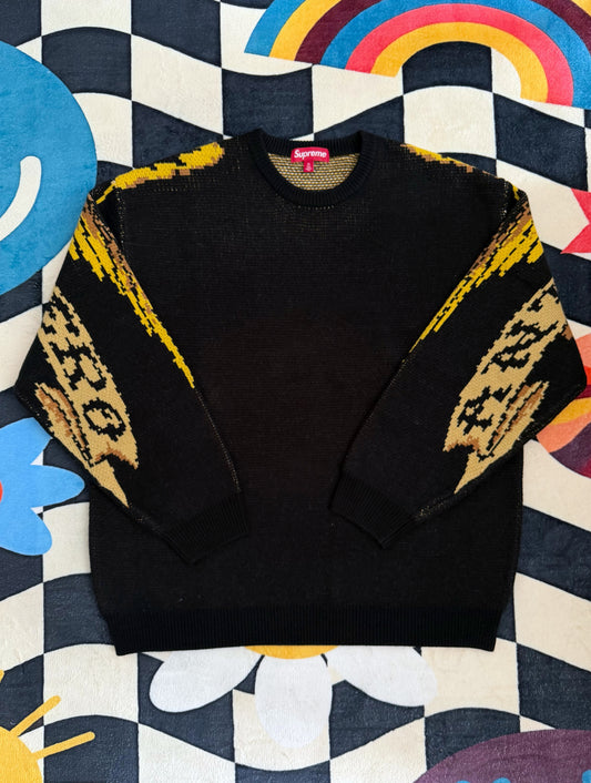 Antihero eagle sweater black