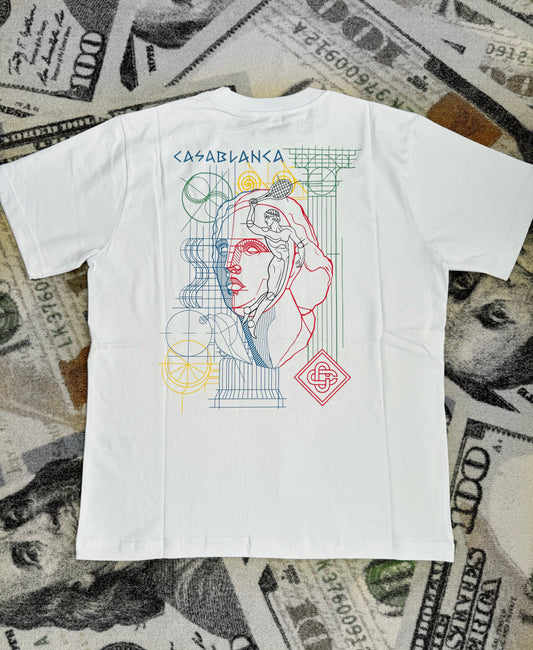 Casablanca Tennis Play In Progress T-Shirt