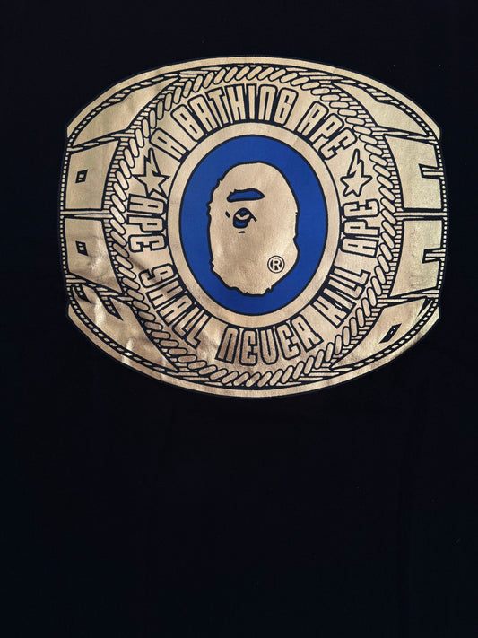 Bape Foil College Ring BAPEC Tee