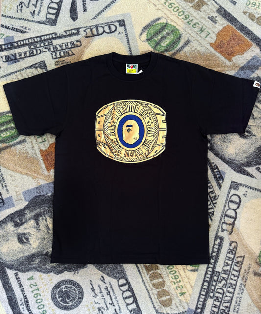 Bape Foil College Ring BAPEC Tee