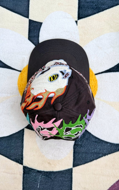 Supreme WFST 6-Panel – Black Denim