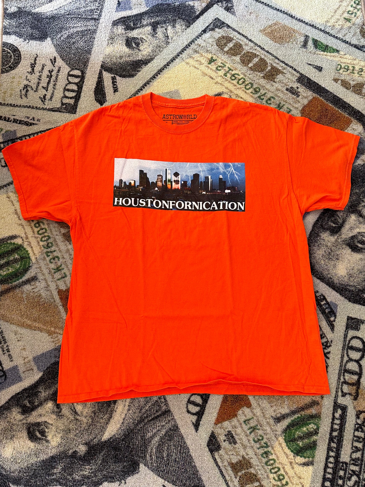 Travis Scott Astroworld Houston Exclusive T-Shirt – Black