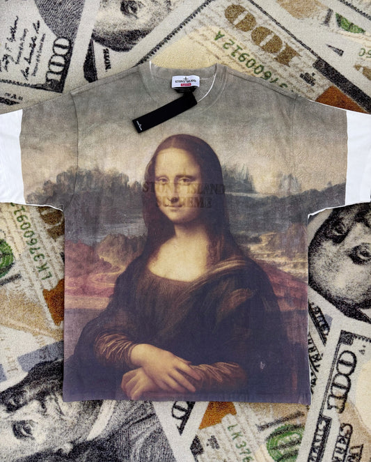 Supreme x Stone Island Mona Lisa Short Sleeve Top
