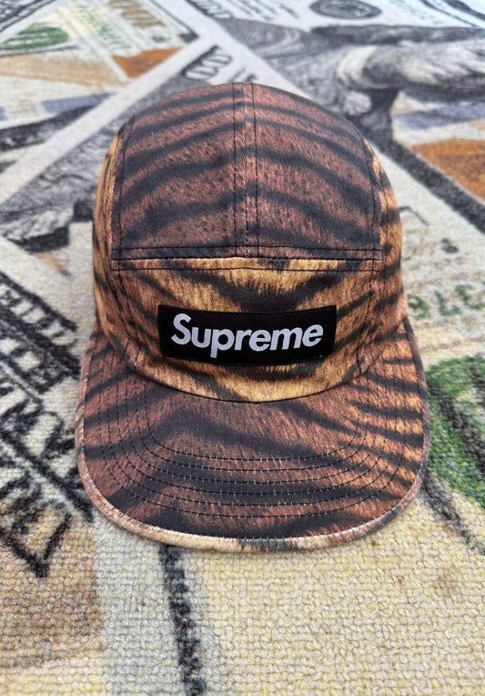 Supreme Washed Chino Twill Camp Cap – Tiger
