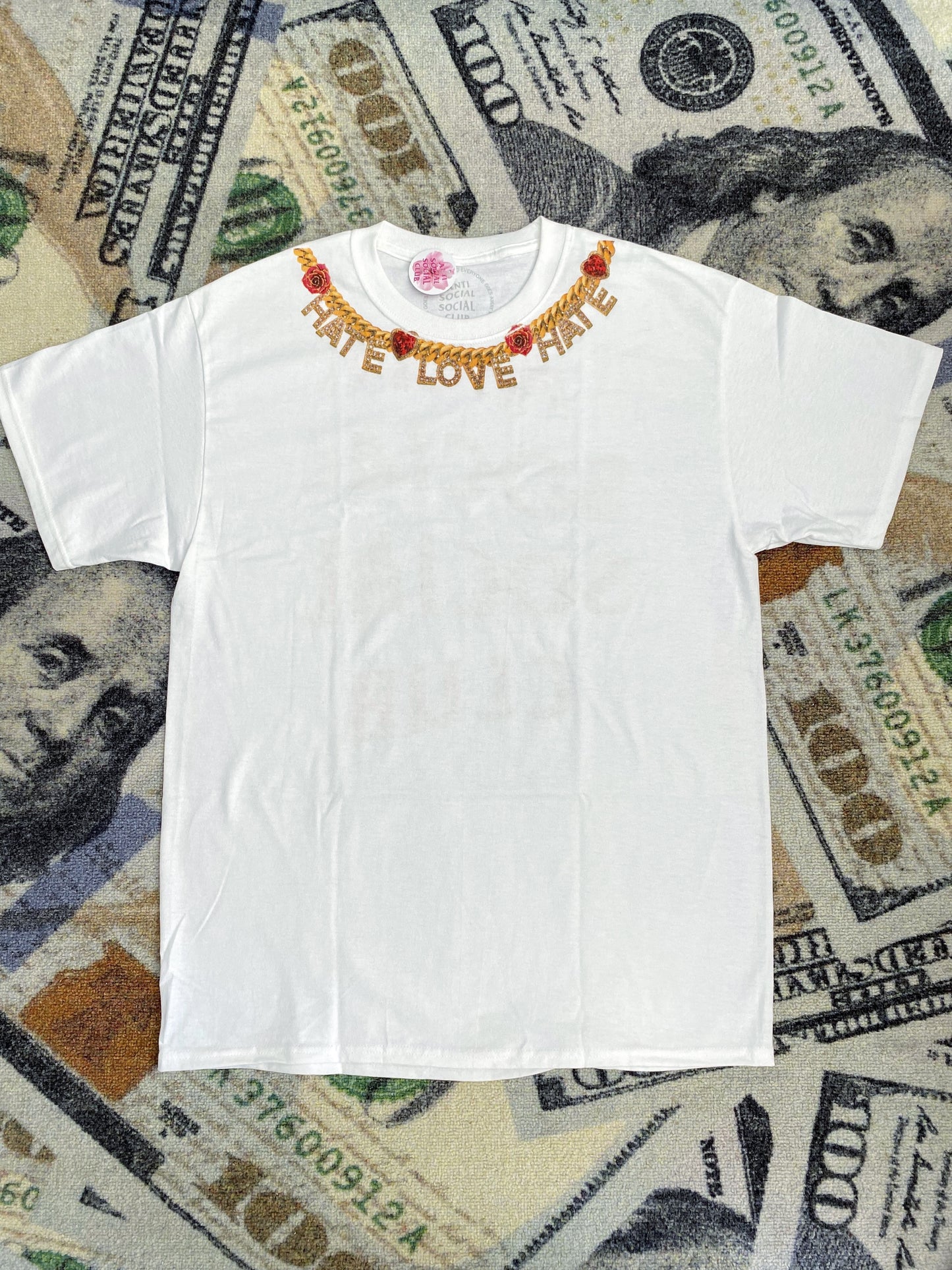 Anti Social Social Club Hate Love Tee