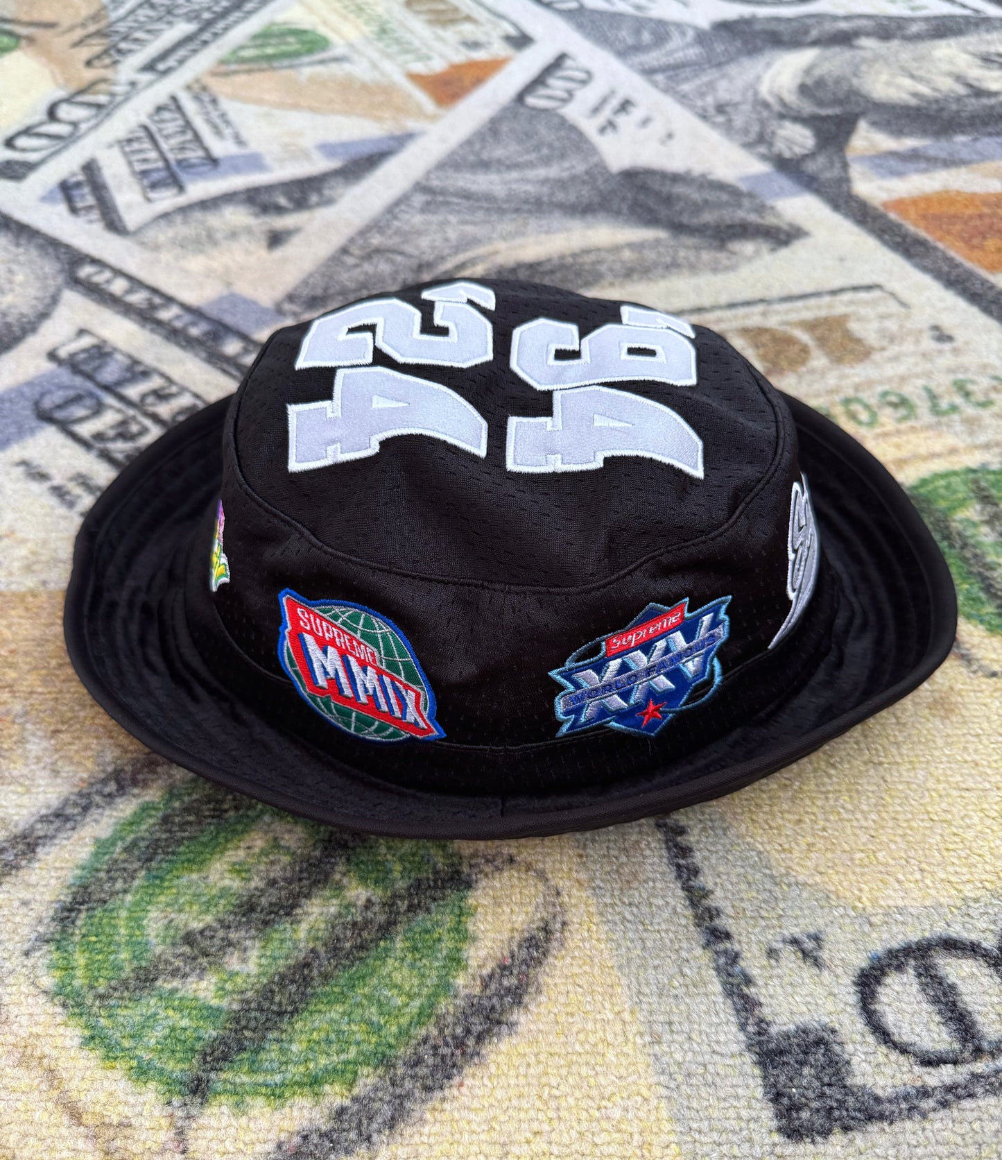 Supreme Playoffs Mesh Crusher Hat