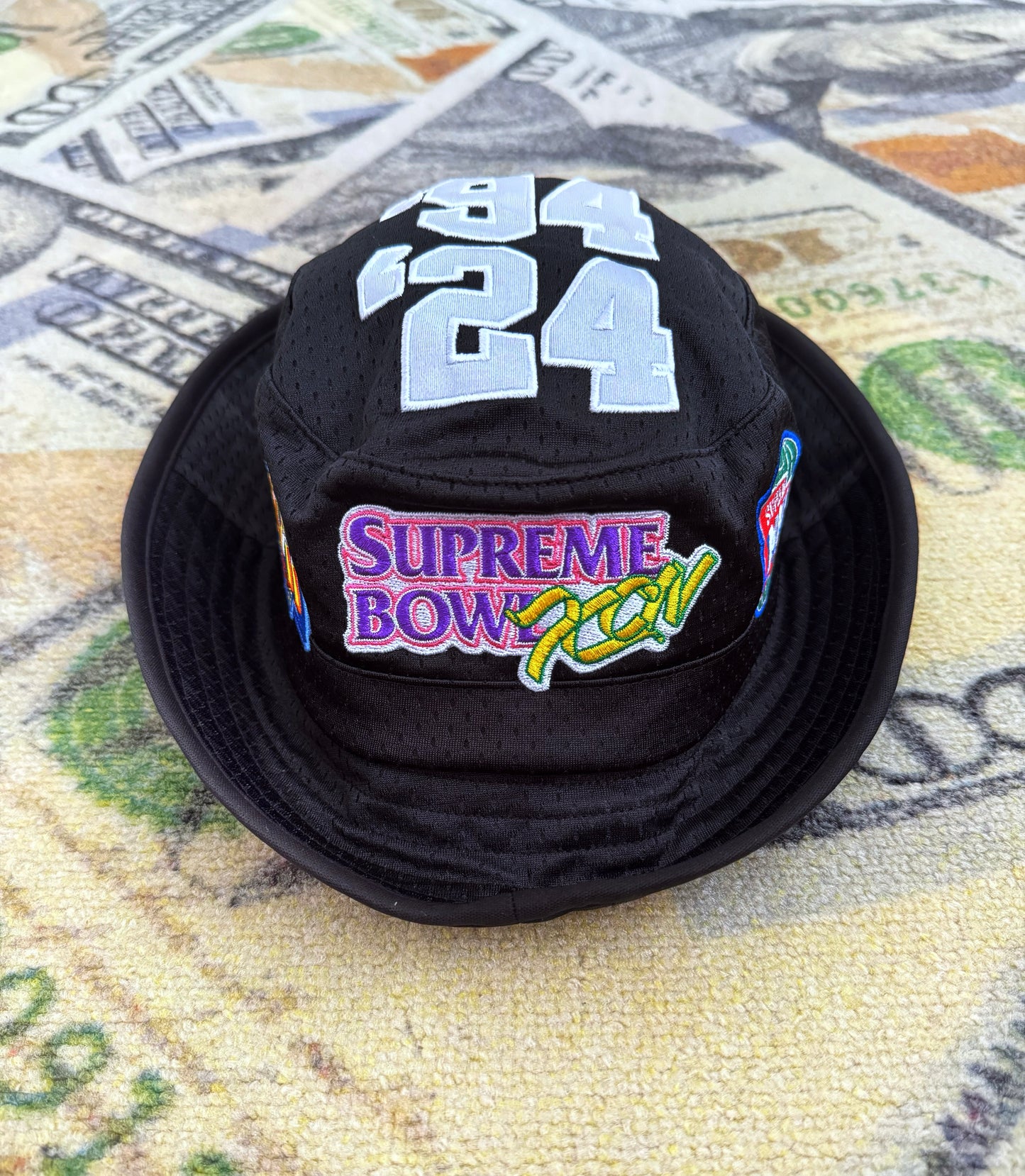 Supreme Playoffs Mesh Crusher Hat