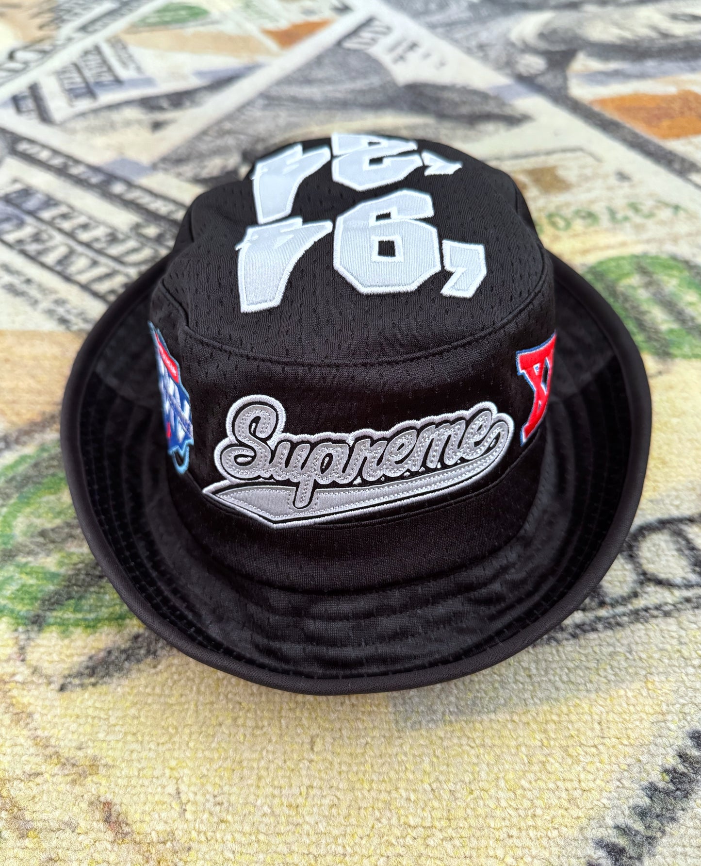 Supreme Playoffs Mesh Crusher Hat