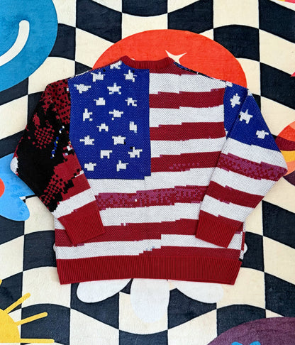 Supreme Digital Flag Sweater