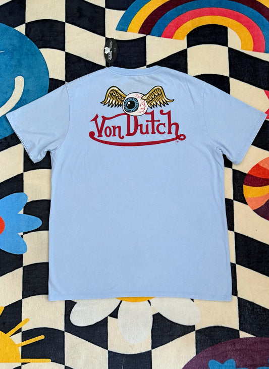 VON DUTCH EYEBALL LOGO TEE