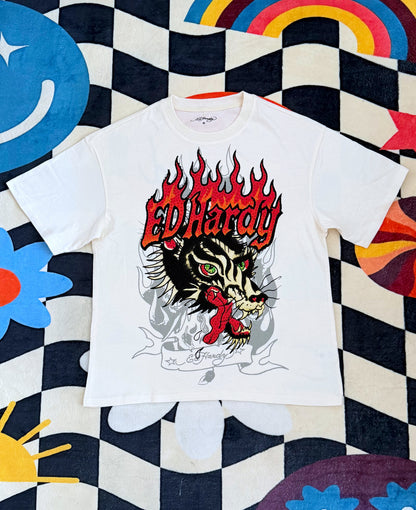 Ed Hardy Painted By Ed Tee