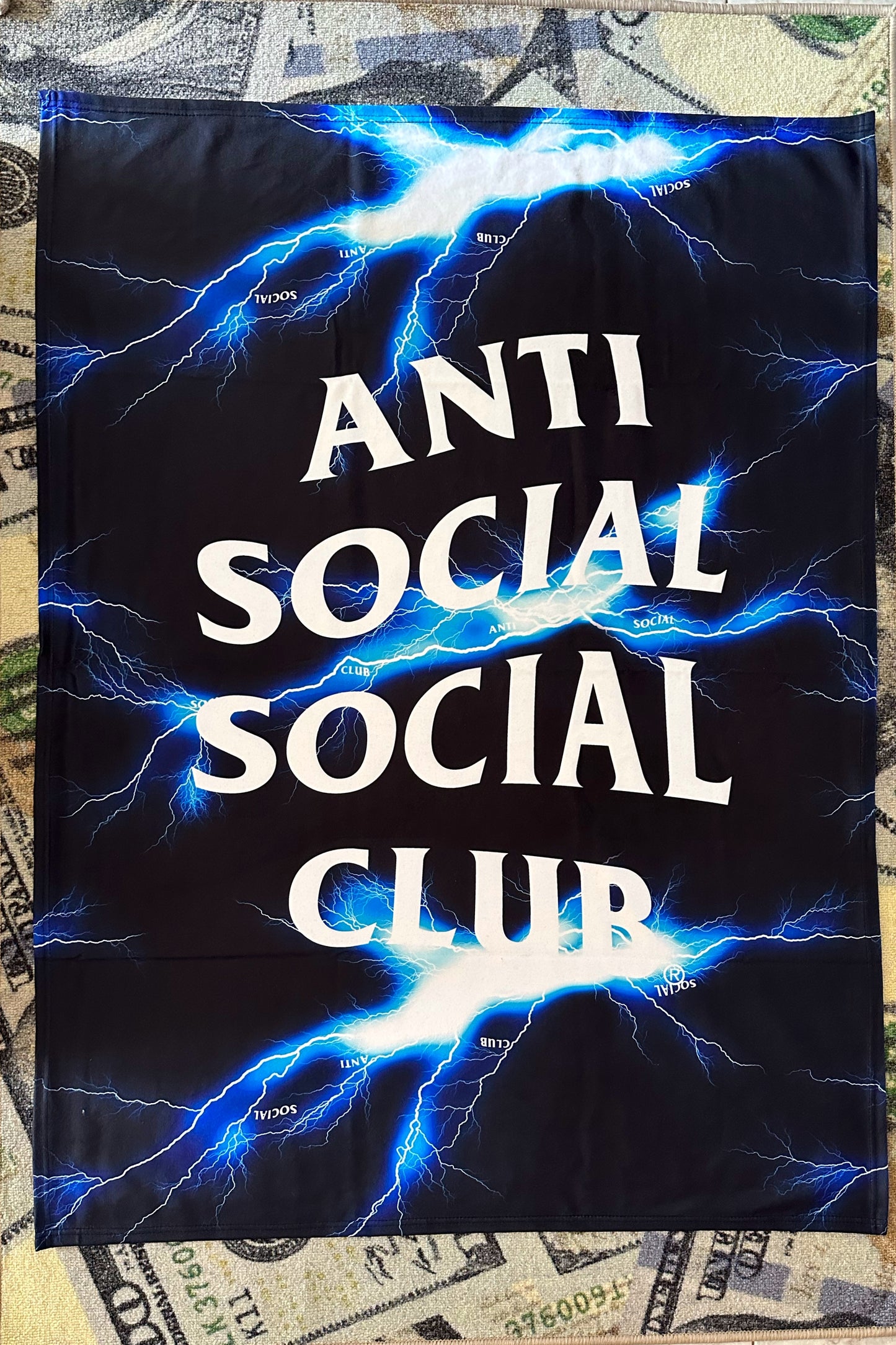 Anti Social Social Club Twister Blanket