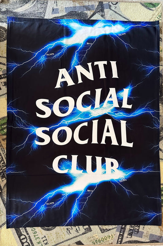 Anti Social Social Club Twister Blanket