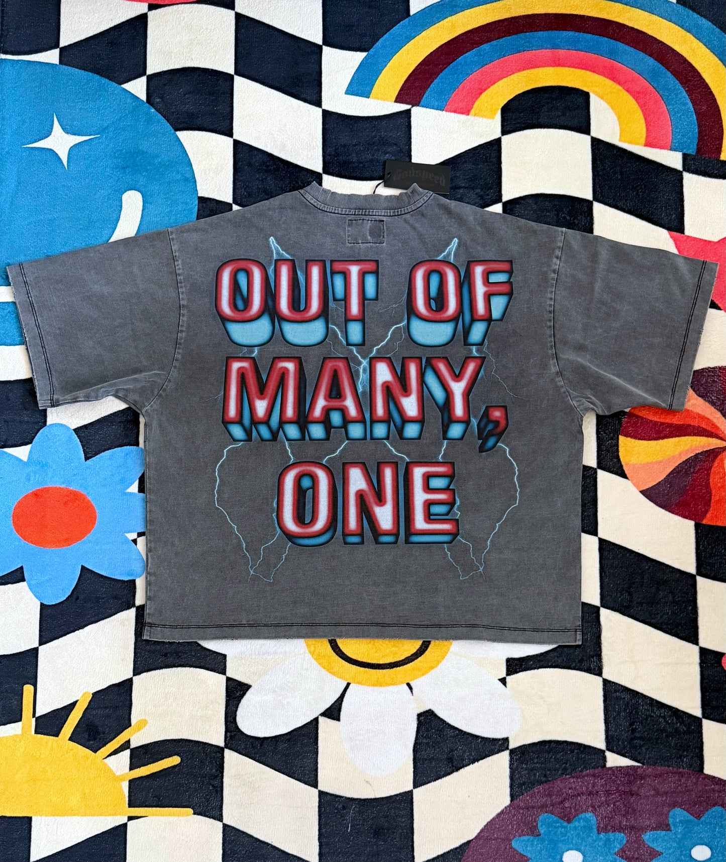 Godspeed Supreme Reign T-Shirt Black Wash