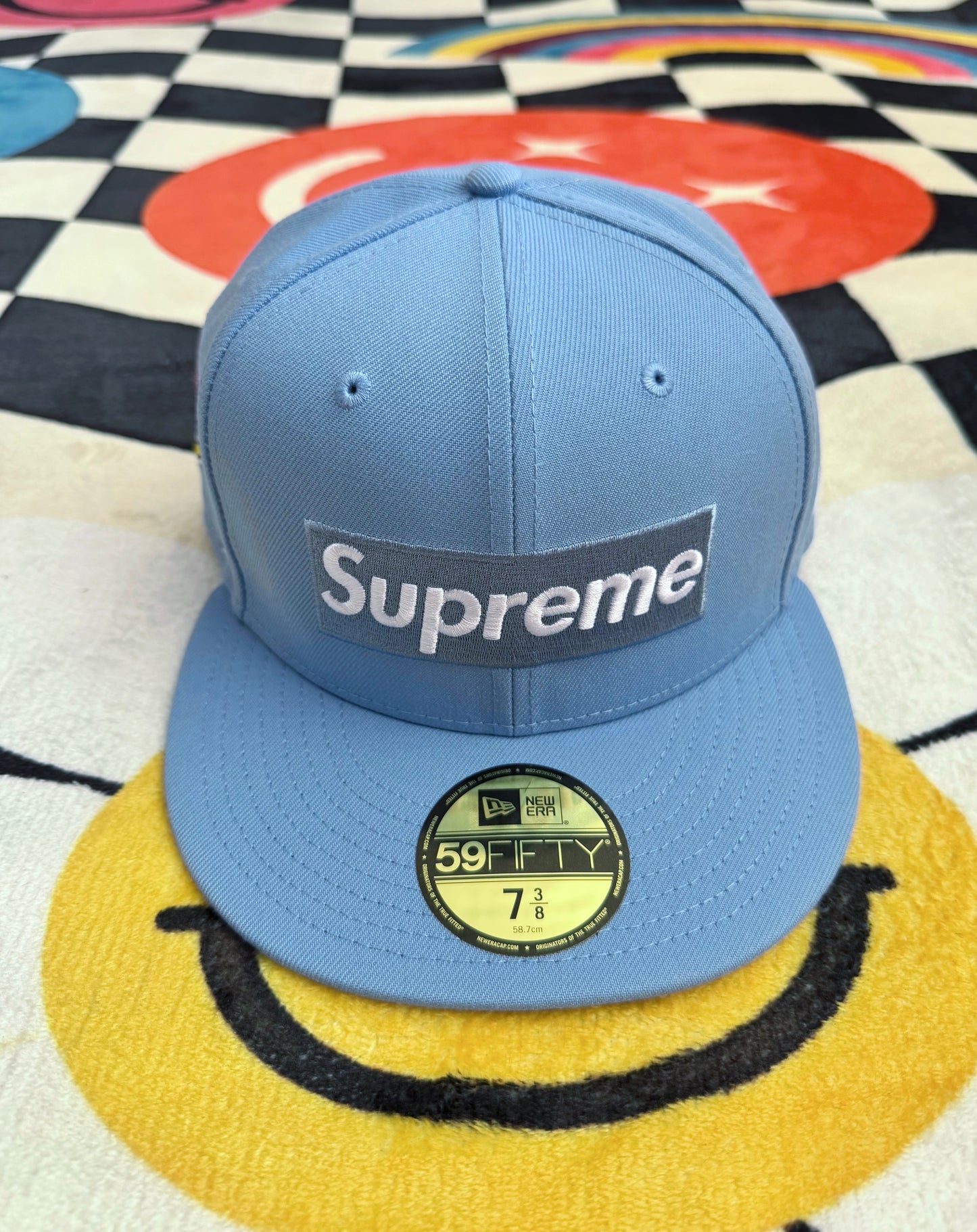 Supreme MLB Teams Box Logo New Era 59FIFTY Cap