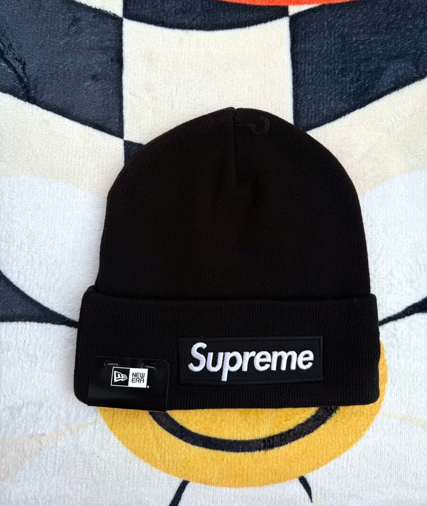 Supreme x New Era Box Logo Beanie