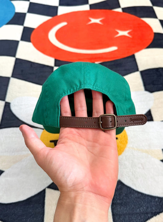 Supreme Washed Chino Twill Camp Cap – Green