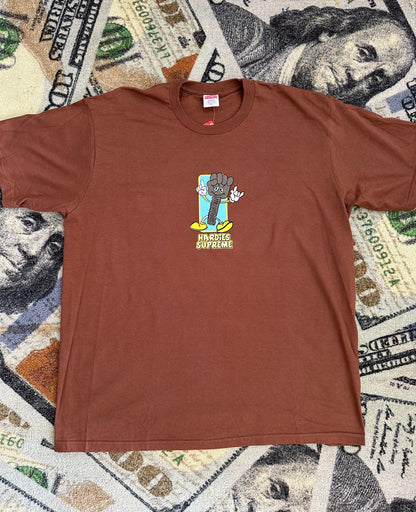 Supreme x Hardies Bolt Tee