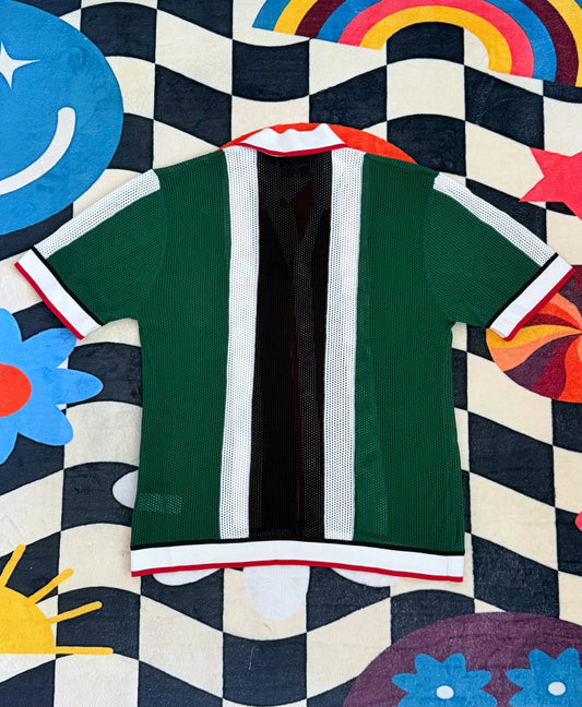 Casablanca Striped Mesh Shirt