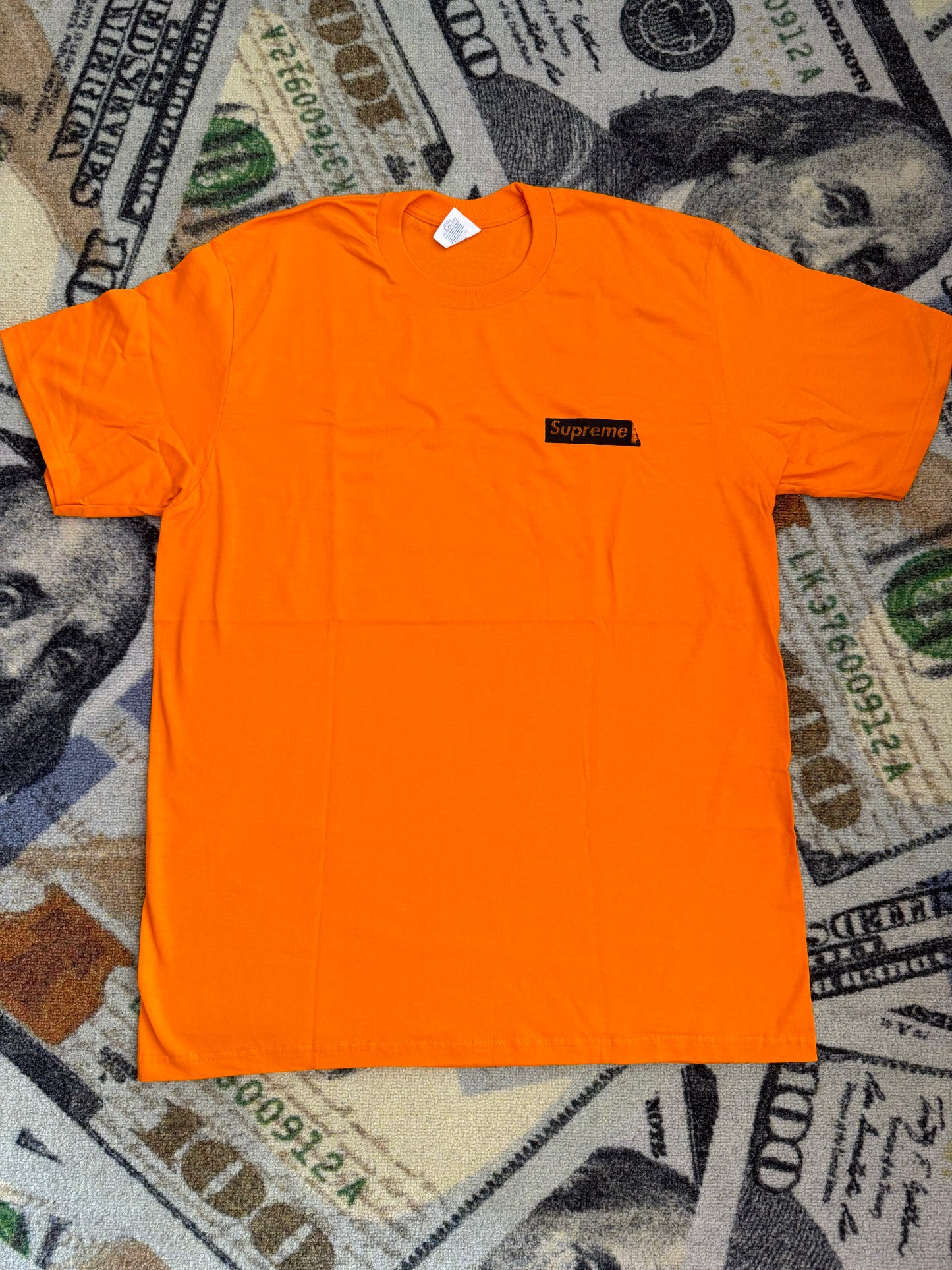 Supreme Static Tee Orange FW23